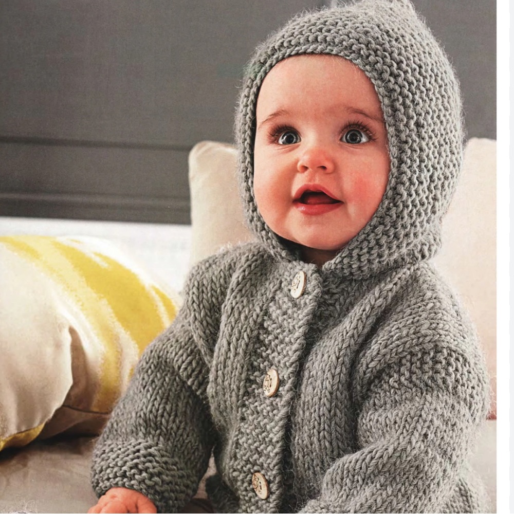 Baby Boy Cotton Knit Sweater and Pants Set 0-3 months